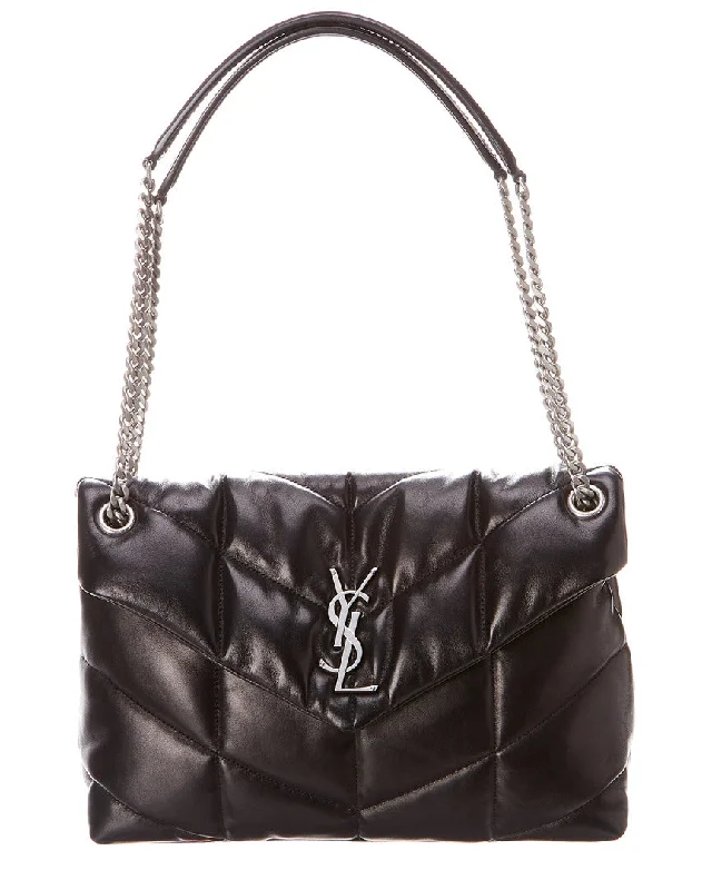 Saint Laurent Loulou Puffer Medium Leather Shoulder Bag