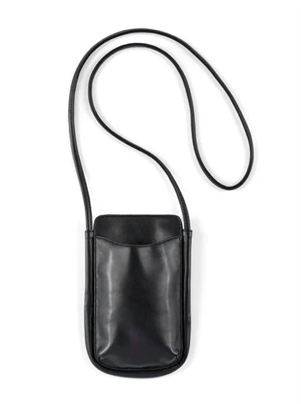 Charlotte Phone Crossbody In Black