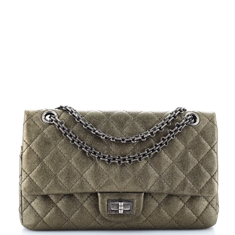 Reissue 2.55 Flap Bag Quilted Metallic Calfskin 225