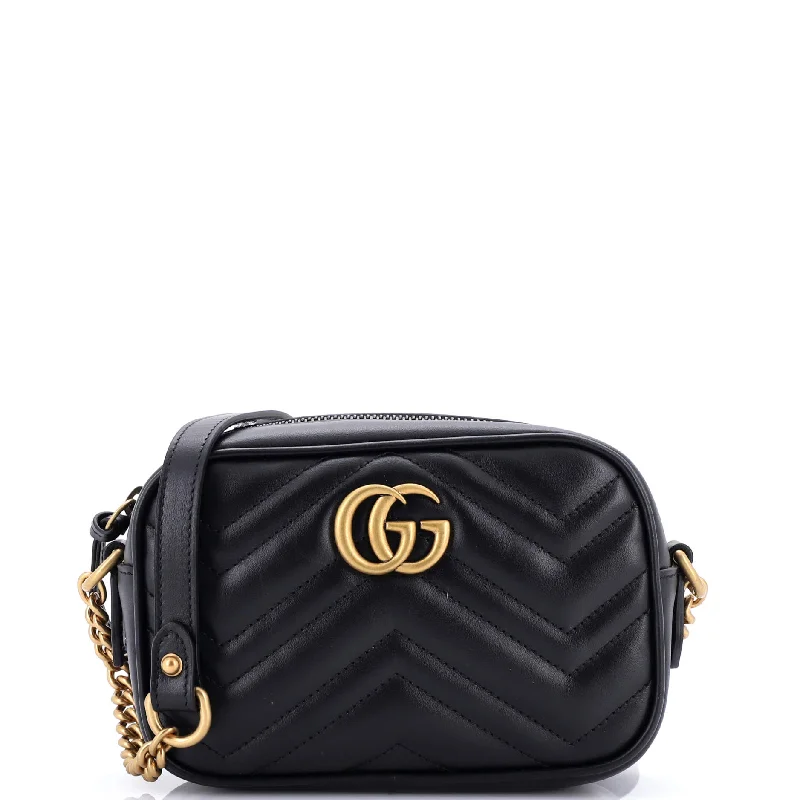 GG Marmont Shoulder Bag Matelasse Leather Mini