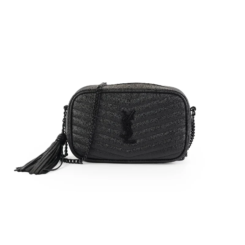 Saint Laurent Mini Lou Camera Bag So Black