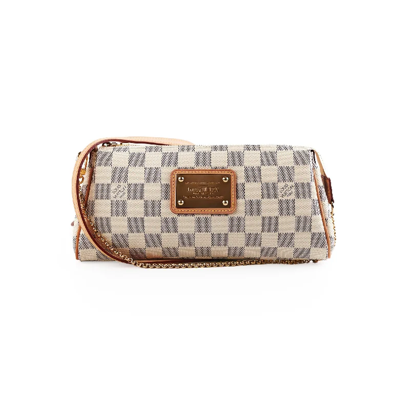 Louis Vuitton Eva Clutch Damier Azur