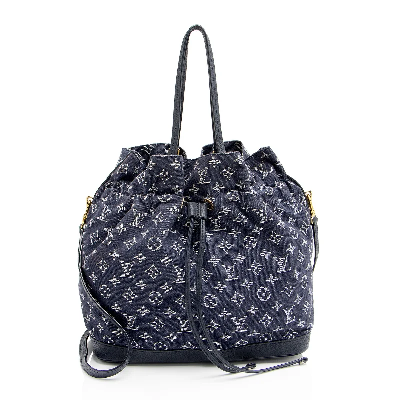 Louis Vuitton Monogram Denim Noefull MM Shoulder Bag