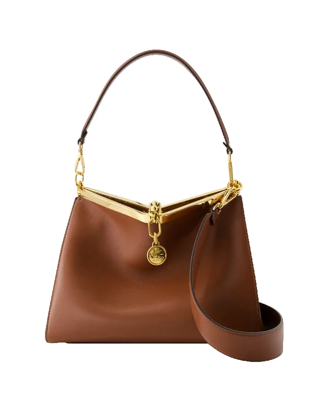 Pelle Unita Hobo Bag - Etro - Leather - Brown