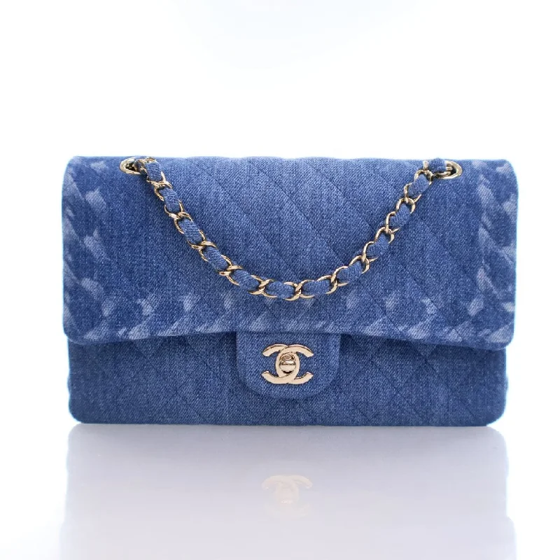 Chanel Classic Flap Medium Blue Denim