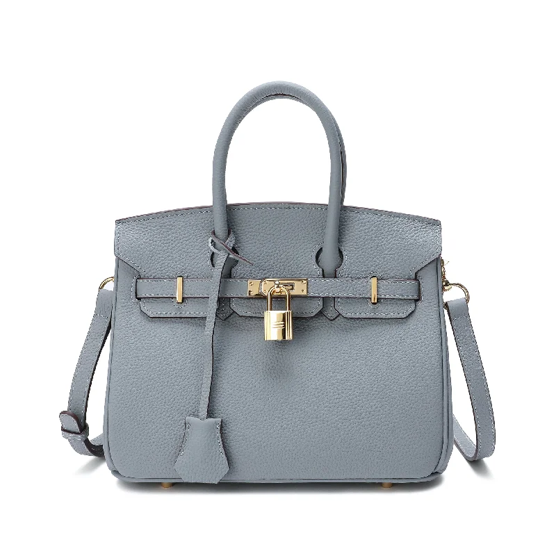 Tiffany & Fred Top-Grain Leather Shoulder Bag