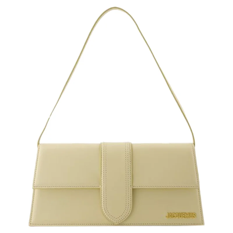 Le Bambino Long Crossbody - Jacquemus - Leather - Ivory