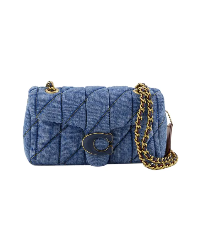 Tabby 20 Shoulder Bag - Coach - Canvas - Blue