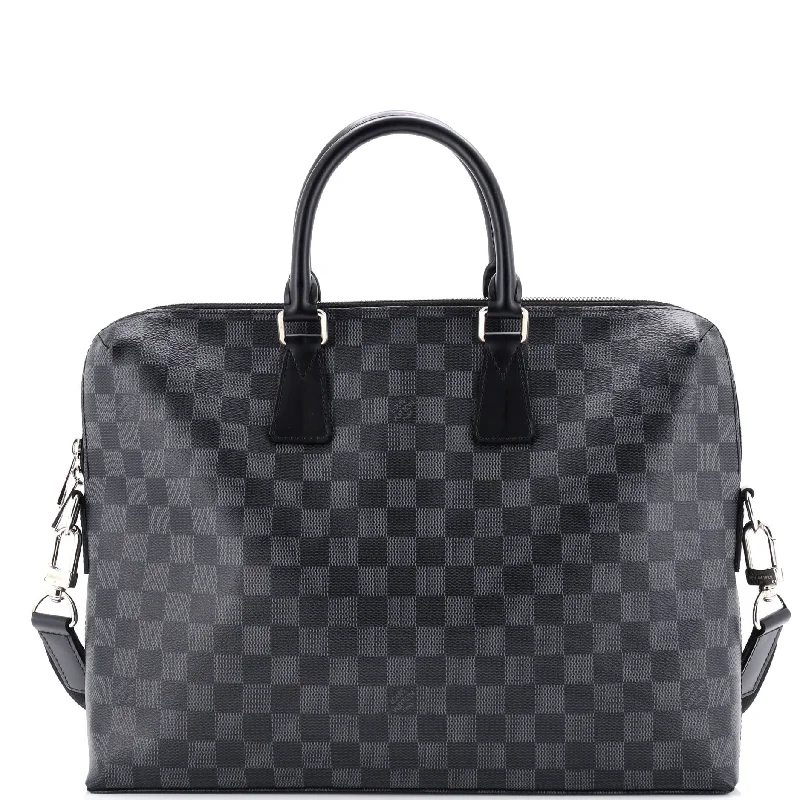 Porte-Documents Jour Bag Damier Graphite