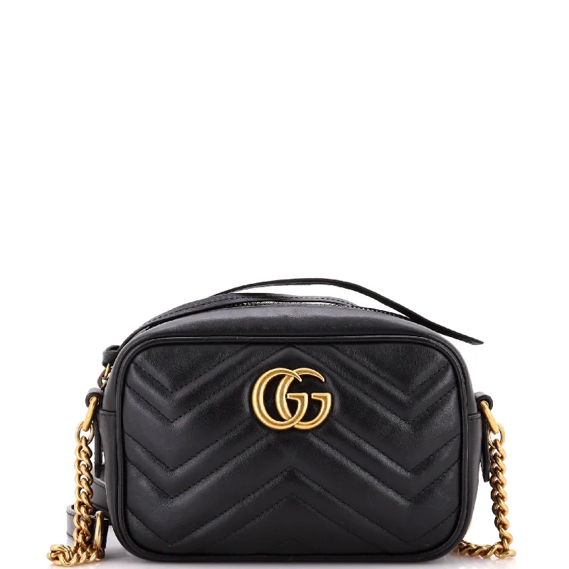 GG Marmont Shoulder Bag Matelasse Leather Mini