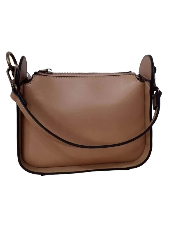 Satchel Bag In Tan