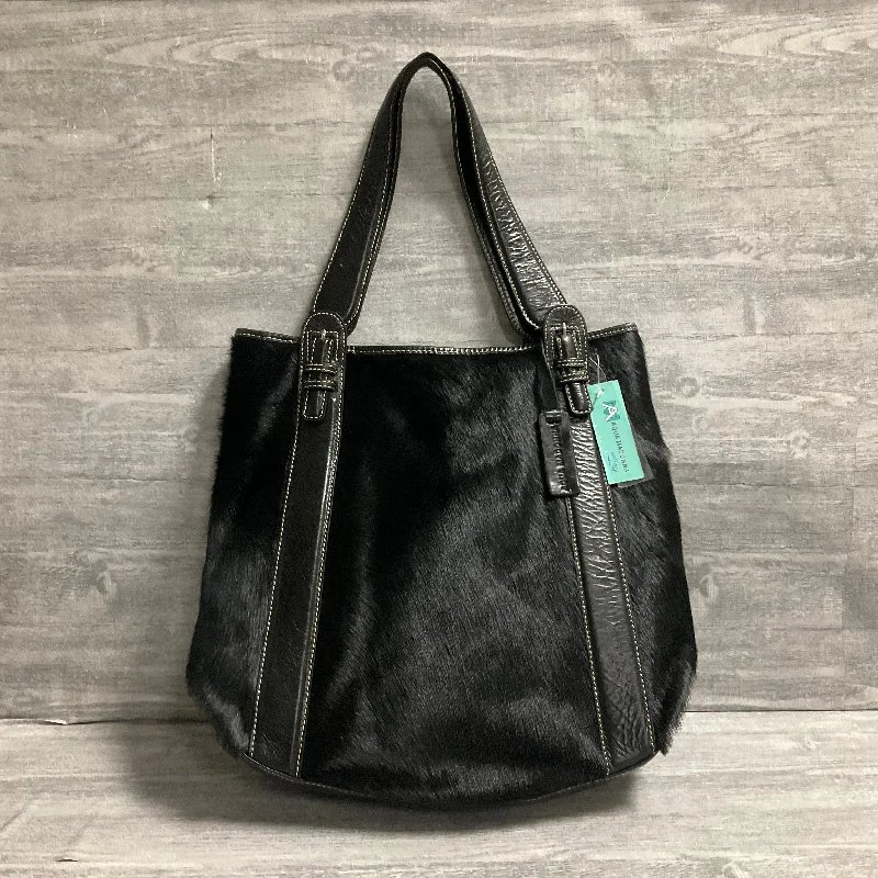 Handbag Leather By Cmc, Size: Large