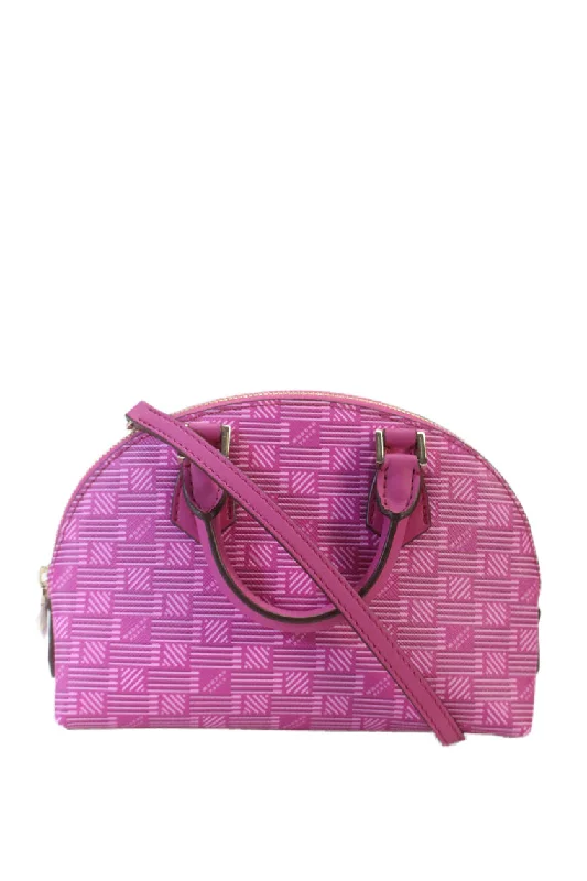 Moreau Womens Pink Fuschia Printed Reina Mini Satchel Bag Handbag