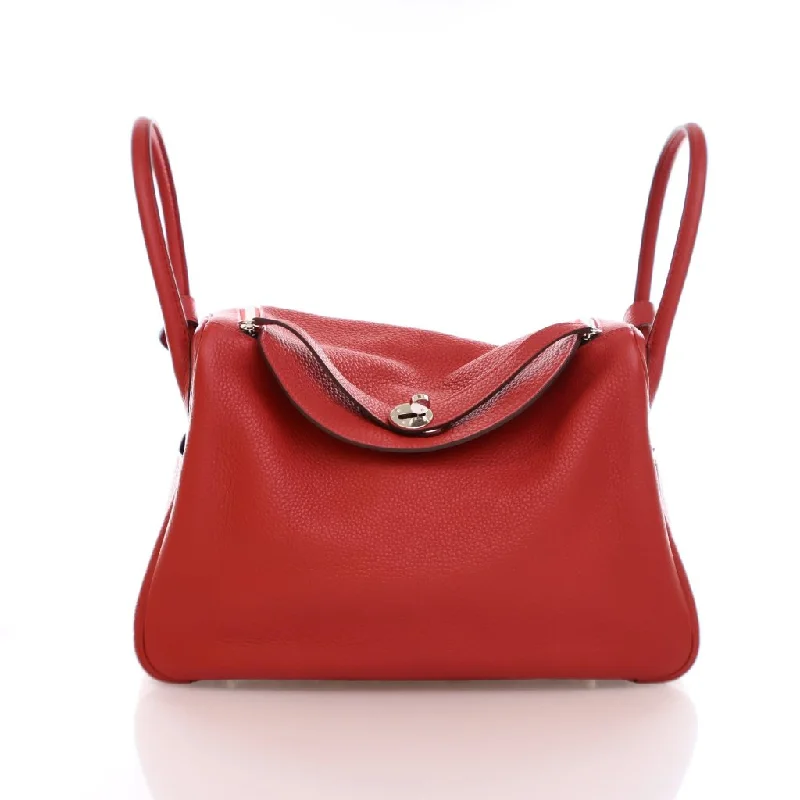 Hermes Lindy 34 Rouge Casaque Clemence