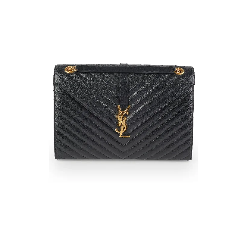 Saint Laurent Large Envelope Black