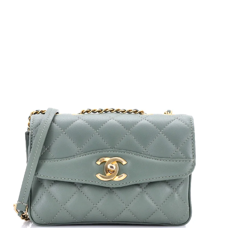 Daily Companion Coco Vintage Flap Bag Quilted Lambskin Small