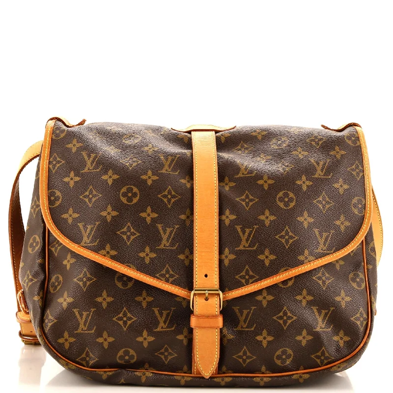 Saumur Handbag Monogram Canvas 35