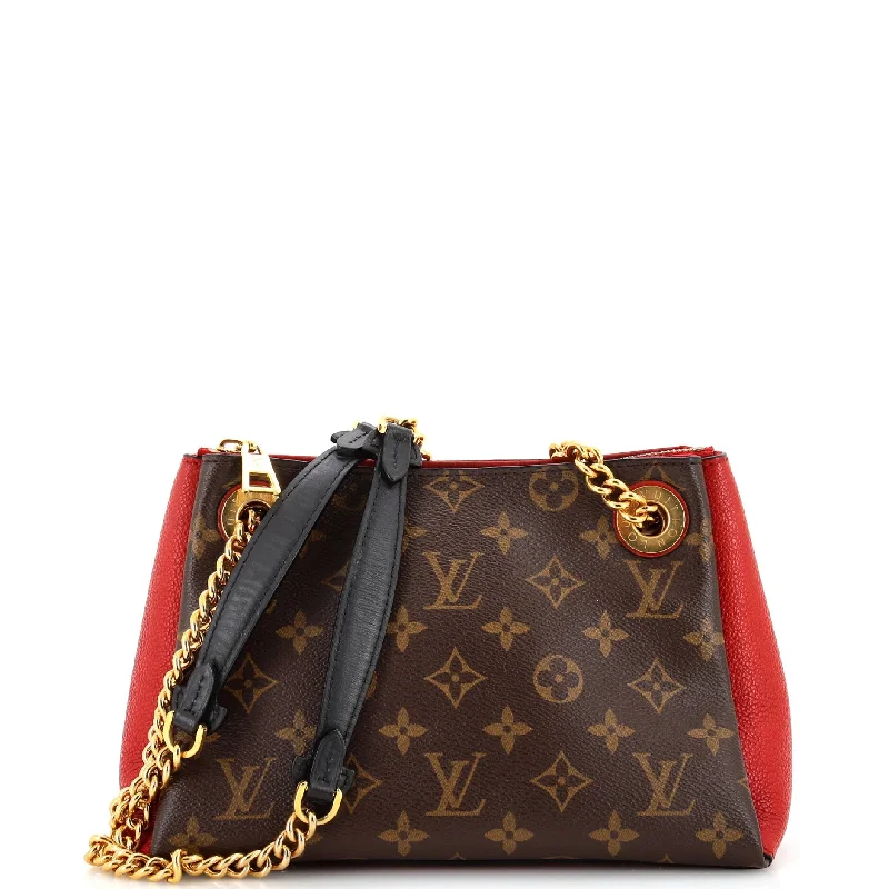 Surene Handbag Monogram Canvas with Leather BB