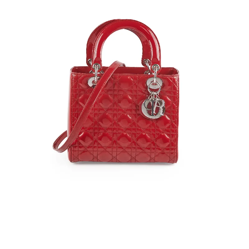 Deal of The Week - Christian Dior Lady Dior Medium Red Patent