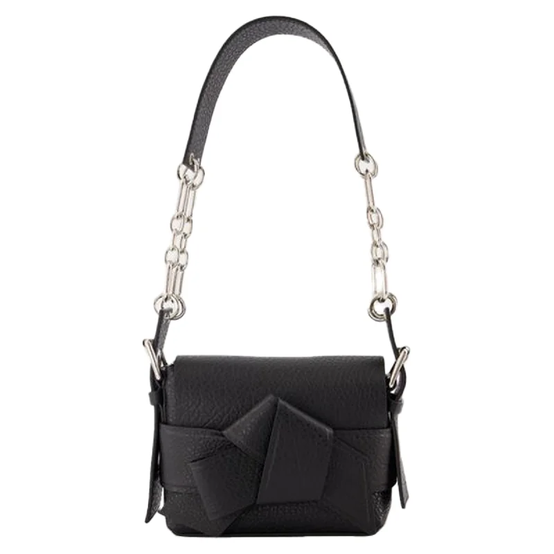 Musubi Shoulder Bag - Acne Studios - Leather - Black