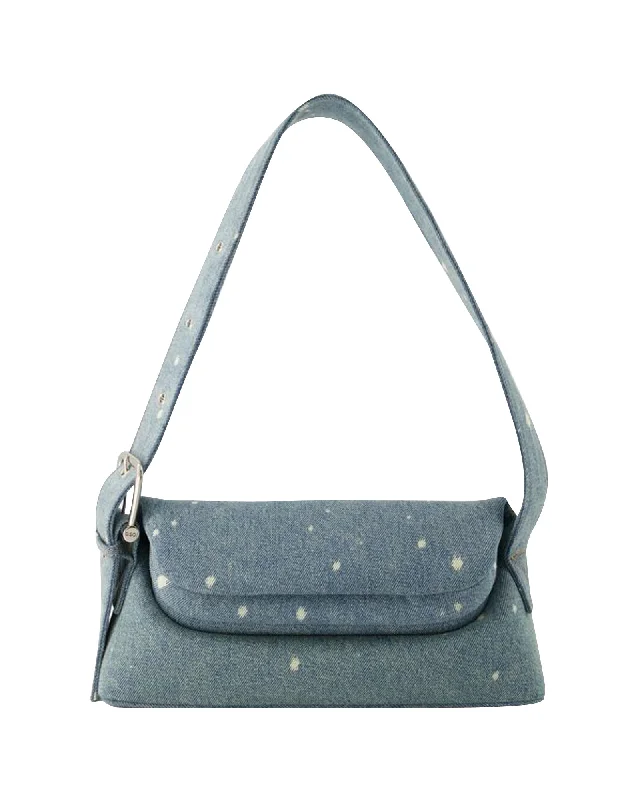 Folder Brot Shoulder Bag - Osoi - Cotton - Blue