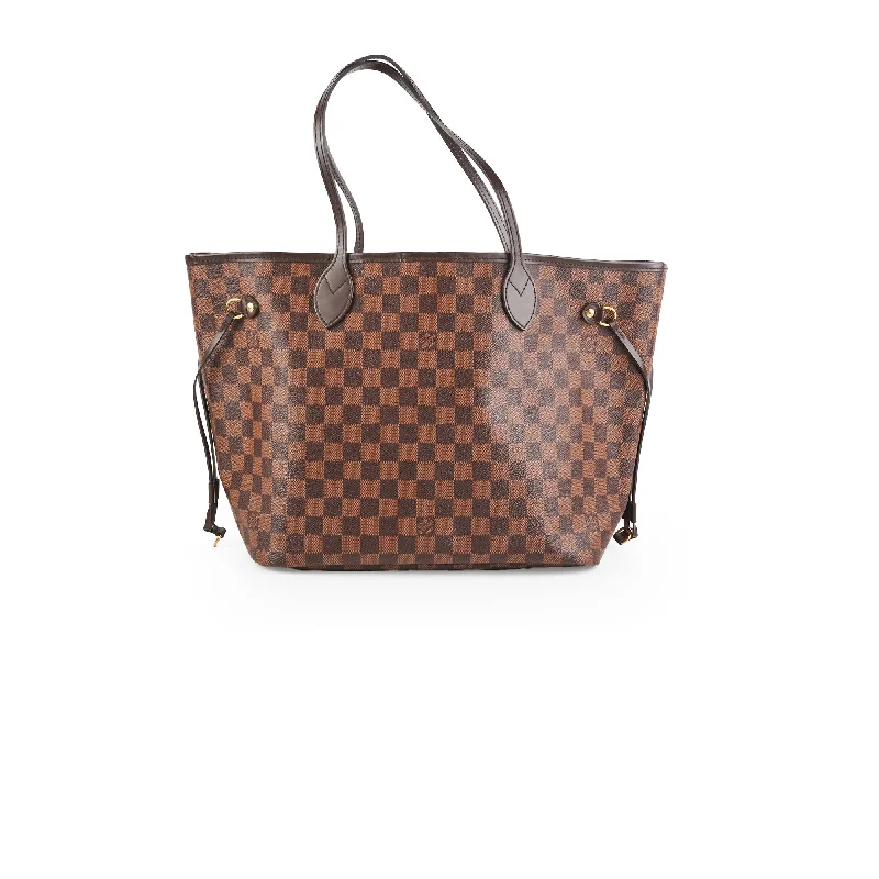 Louis Vuitton Neverfull MM Damier Ebene Shoulder Bag