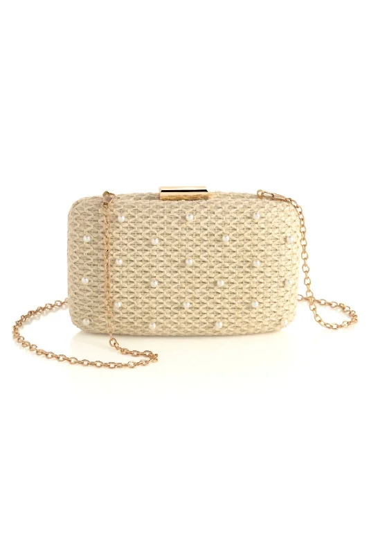 Lola Minadiere Crossbody Bag In Ivory