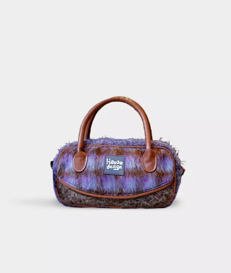 LIATRIS plush crossbody bag