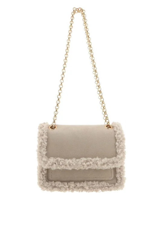 Dannica Cross Body Bag In Chalk-Suede