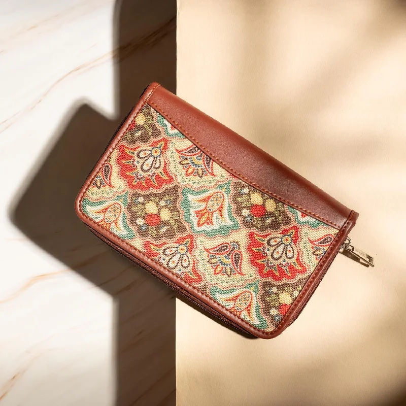 Mughal Art Multicolor Chain Wallet