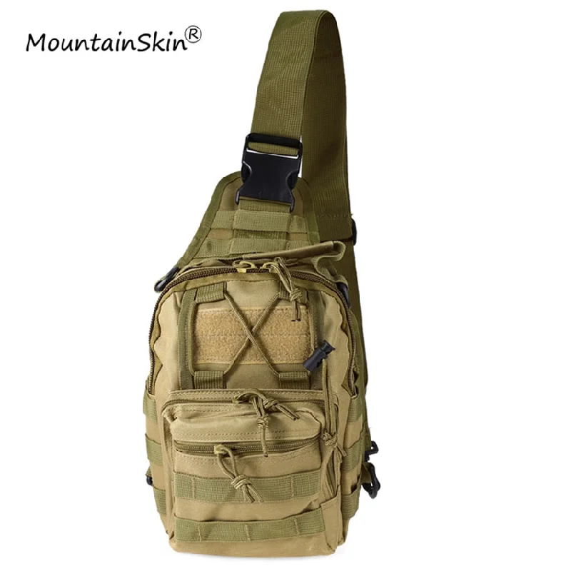 Mountainskin Hot Sale Men Women Flap Pocket Military Tactical Backpack Unisex Fashion Camouflage