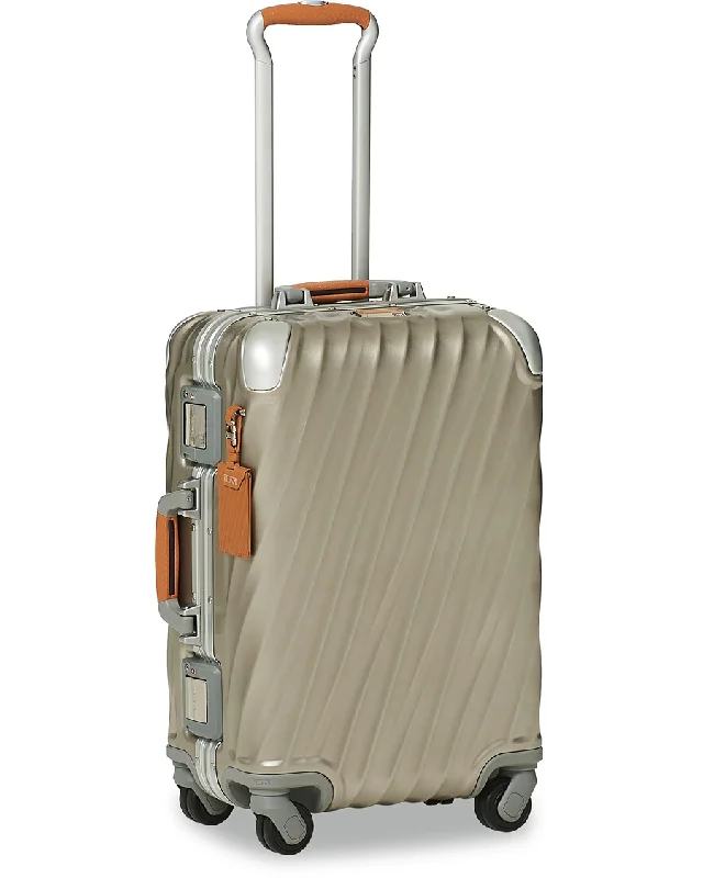 Tumi 19 Degree Aluminum International Titanium Cabin Suitcase