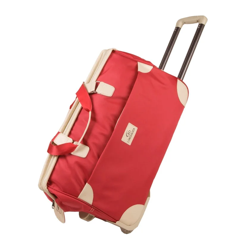 New Arrival!Male And Female Large Capacity Trolley Luggage Bag On Fixed Caster,High Quality