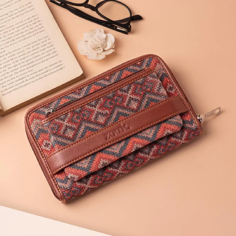 Gwalior Weaves Classic Zipper Wallet