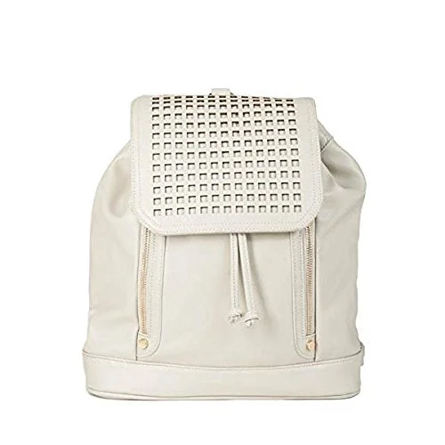 Hang Accessories Zadie Perforated Grey Backpack