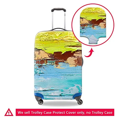 Crazytravel Men Women Teens Trolley Case Luggage Protector Cover 18-30 Inch