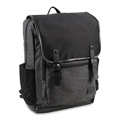 J World New York Franklin Laptop Backpack, Black, One Size