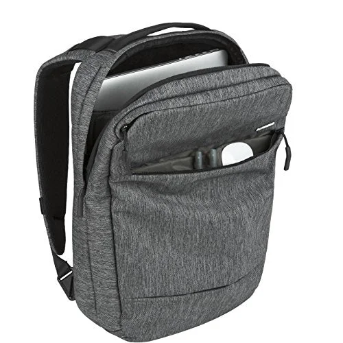 Incase City Collection Compact Backpack Backpack Heather Black/Gunmetal Gray One Size