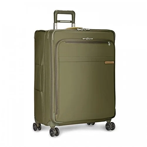 Briggs & Riley @ Baseline Luggage Baseline Expandable Durable Spinner Bag, Olive, Large