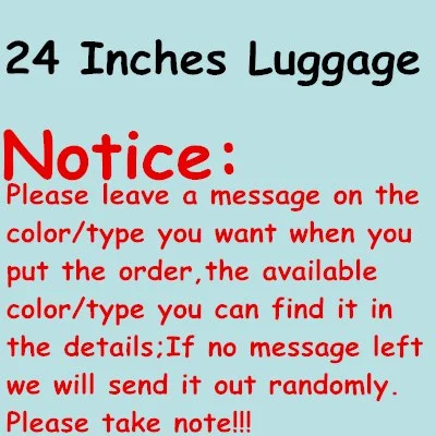 24 Inches Luggage