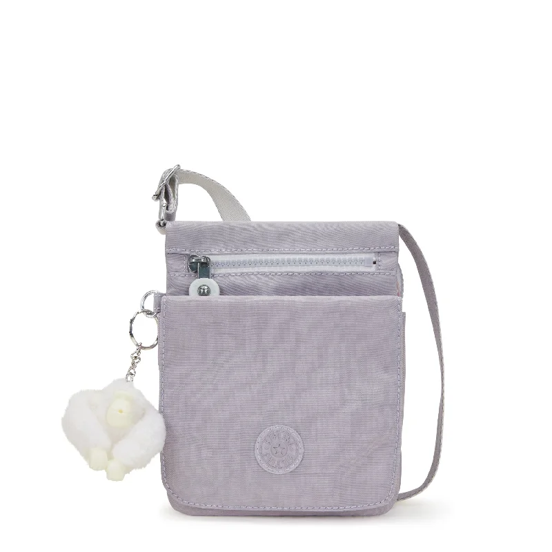 Kipling New Eldorado Crossbody Bag - Tender Grey