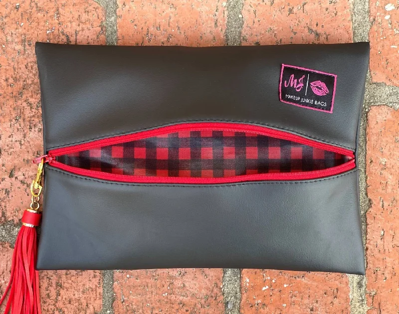 Plaid About You Mini Bag In Black