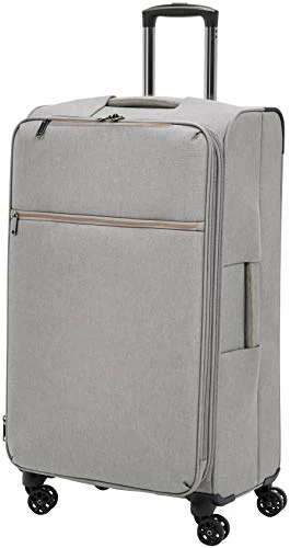 AmazonBasics Belltown Softside Luggage Spinner Suitcase Spinner - 29-Inch, Heather Grey