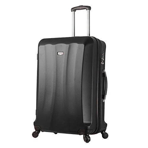 Viaggi V1010L-30In-Blk Italy Siena Hardside 30 Inch Spinner, Black