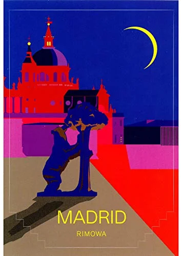 Rimowa Madrid Spain Country Sticker For Topas, Original, Salsa, Essential Series For Luggage And