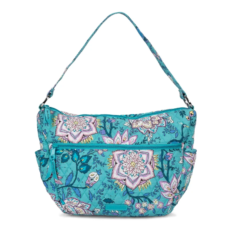 FINAL SALE Vera Bradley Go Ahead Convertible Crossbody Peacock Garden