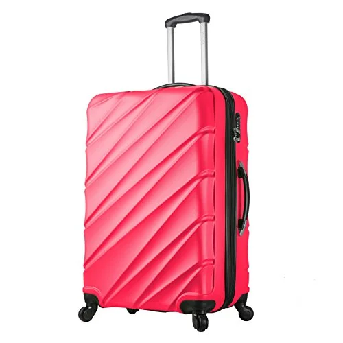 Viaggi V1015L-30In-Pnk Italy Lodi Hardside 30 Inch Spinner, Pink